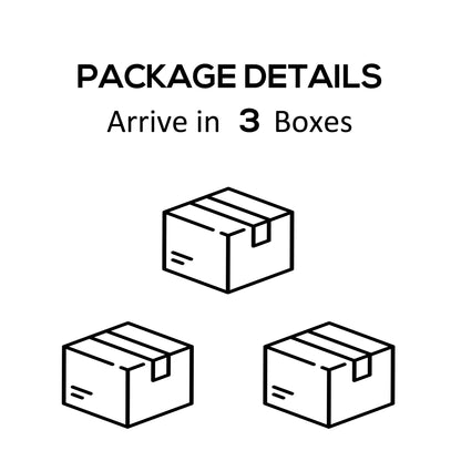 5-Piece Outdoor Sectional Furniture, Patio Sofa Set, PE Wicker Couch, Cushions, Pillows, Ottoman, Table, Charcoal