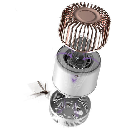 Electric Mosquito Killer Lamp for Home Use - USB Rechargeable Insect Trap