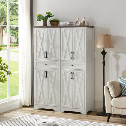 68 High Living Room Sideboard, Multi-functional Combination TV Cabinet Sideboard, Large Capacity Storage Cabinet, Can Be Used In Living Room, Bedroom,office Area,  23.7L X 15.0W X 68H