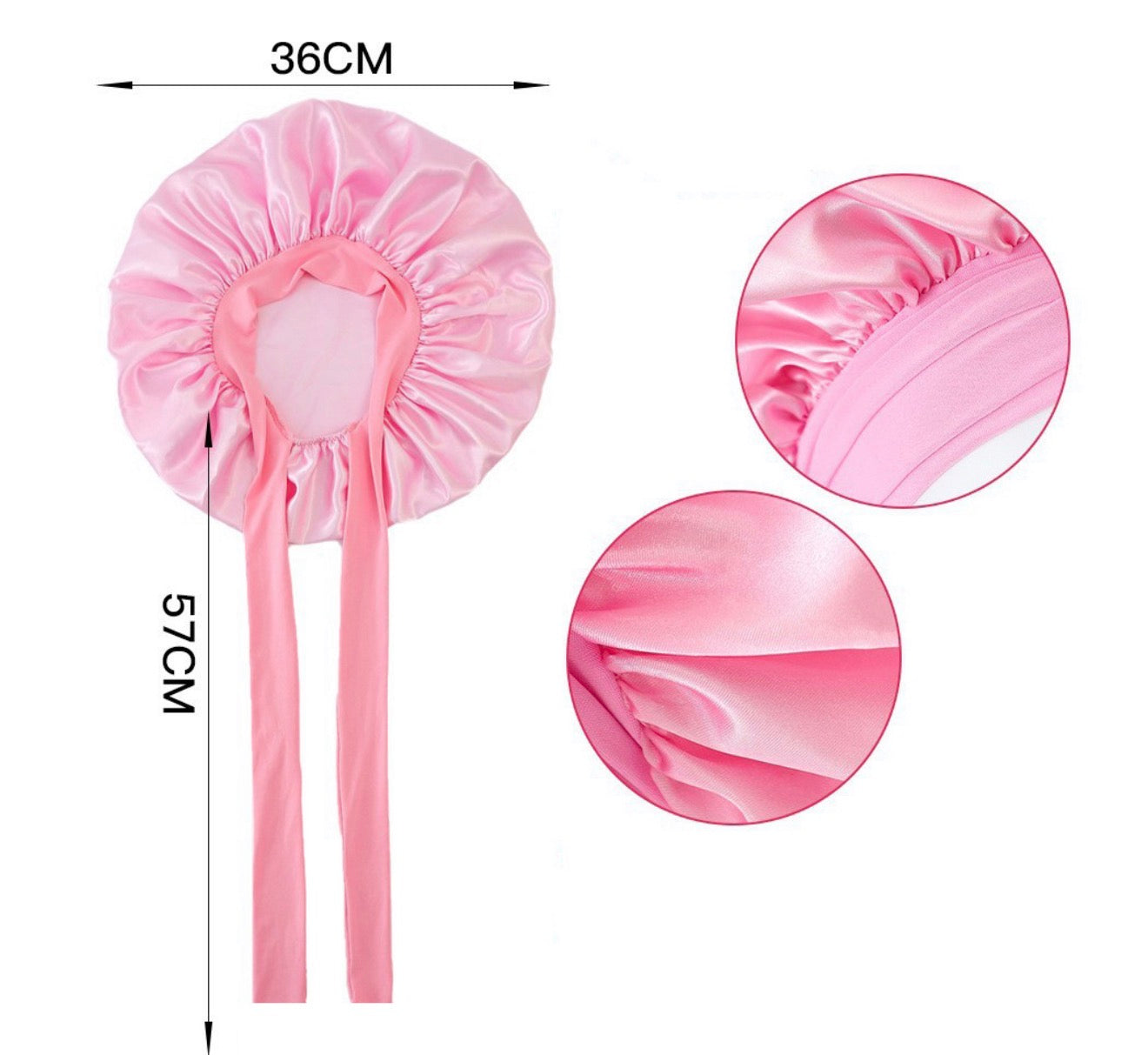 Satin Ribbon Round Hat Bow Imitation Silk Beauty And Hair Care