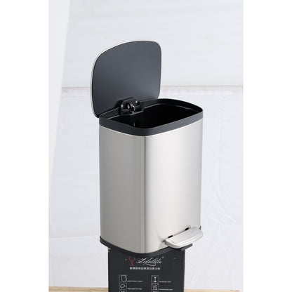SSTC003-5L-S, Stainless Steel Kitchen Trash Can, 5L