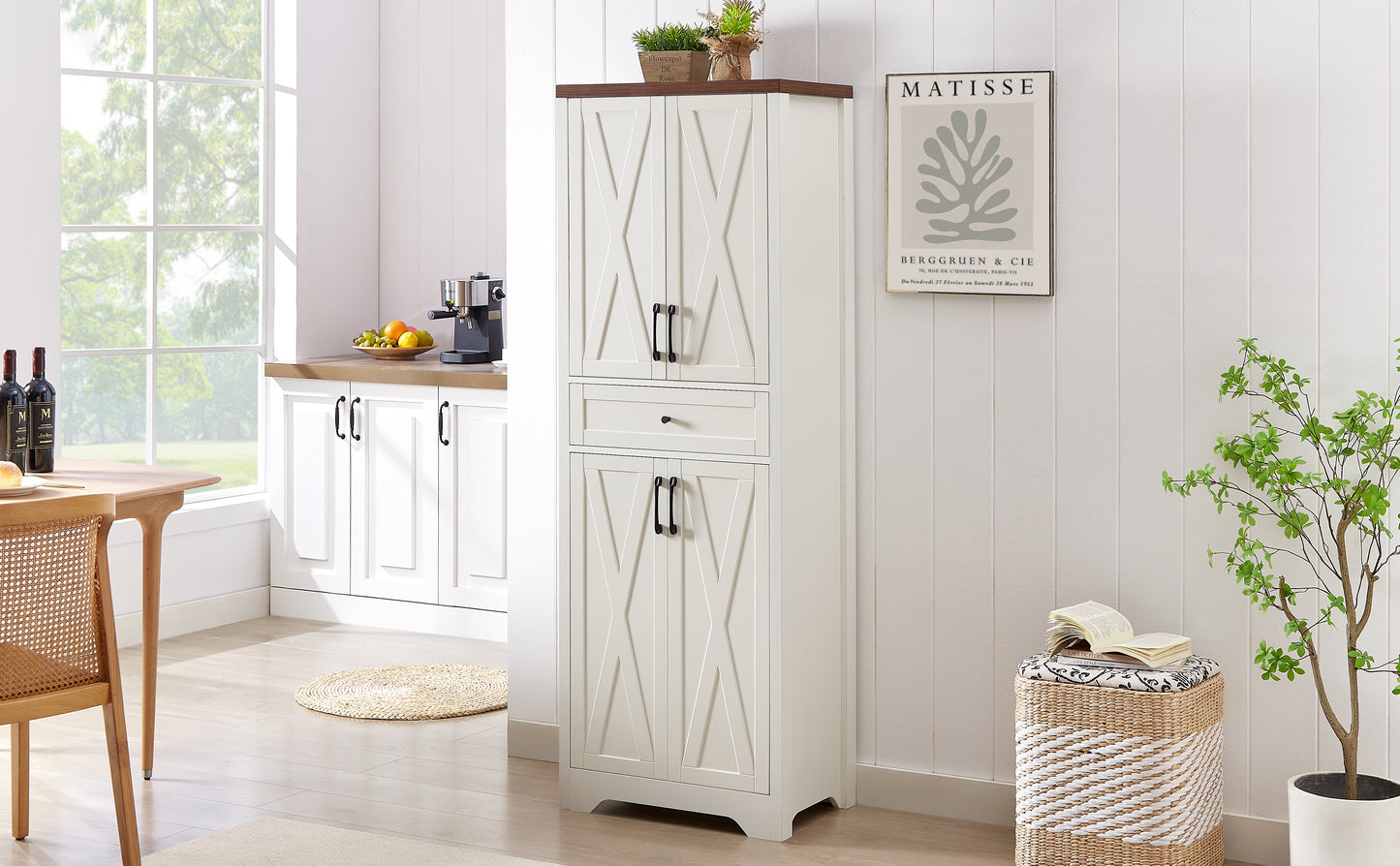 68 High Living Room Sideboard, Multi-functional Combination TV Cabinet Sideboard, Large Capacity Storage Cabinet, Can Be Used In Living Room, Bedroom,office Area,  23.7L X 15.0W X 68H
