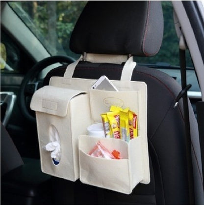 Bed Storage Bag with Pocket Felt Bedside Hanger Table Sofa Bedroom Mattress Bedside Anti-slip Organizer Holders