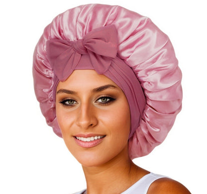 Satin Ribbon Round Hat Bow Imitation Silk Beauty And Hair Care
