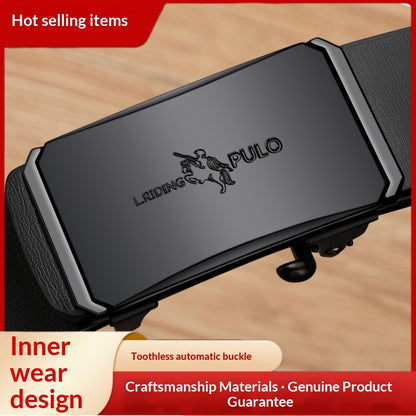 Automatic Buckle Trendy Business All-match Belt High-end Pants Belt