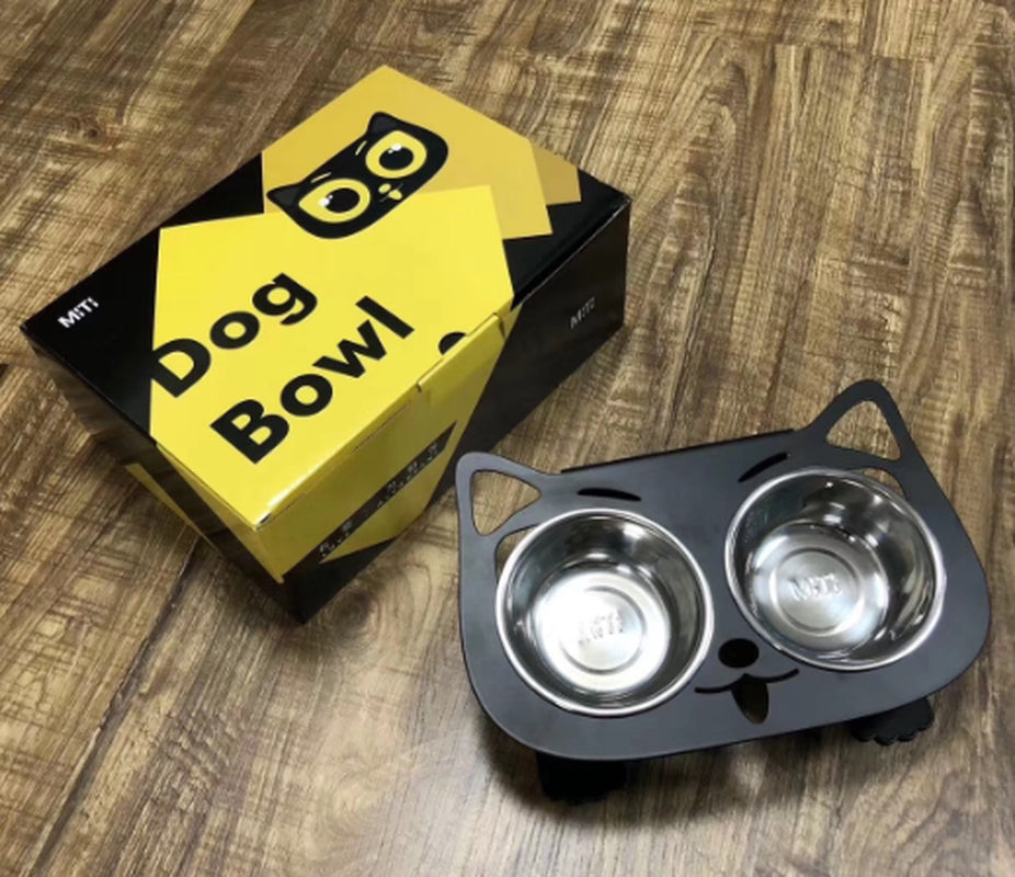 Anti-falling Cat Dog Feeding Water Bowl