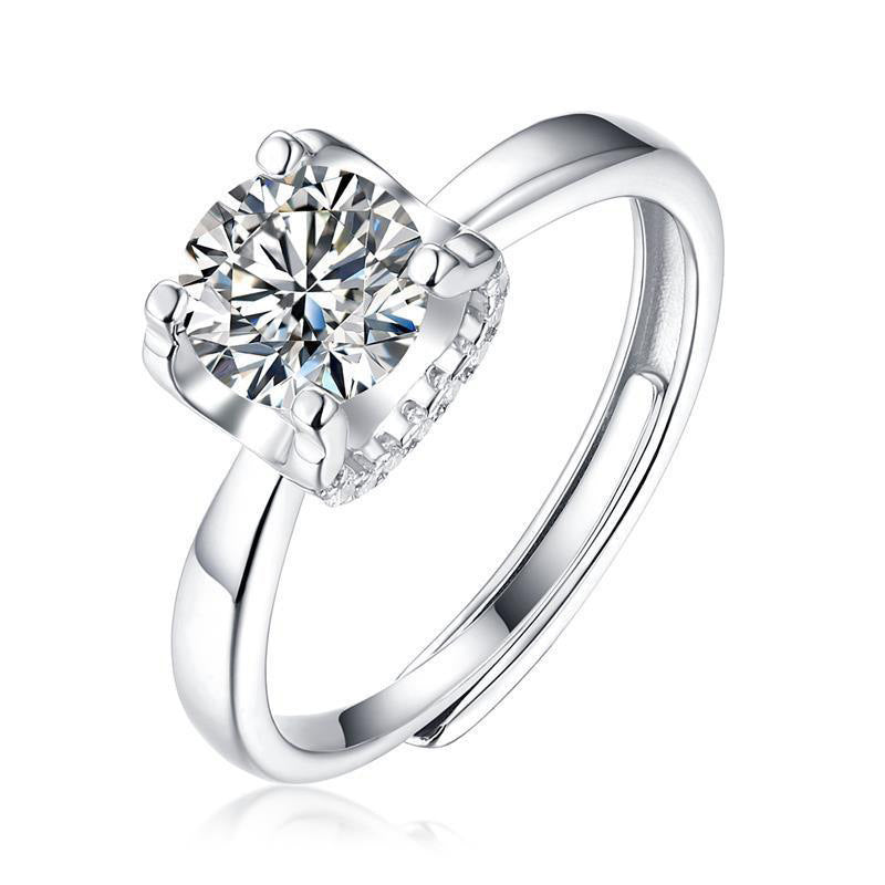 Female Ring Imitation Moissan Diamond Ring Female