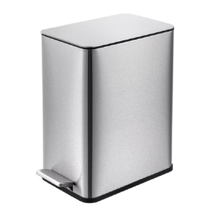 SSTC002-5L-B, Stainless Steel Kitchen Trash Can, 5L, Black