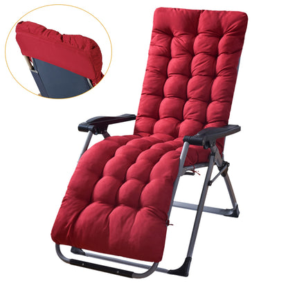 67x22in OR 71x22in Size Options Chaise Lounger Cushion Recliner Rocking Chair Sofa Mat Deck Chair Cushion