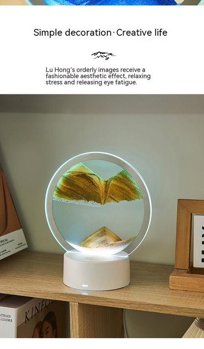 Creative Gift Quicksand Lamp Decorative Lamp