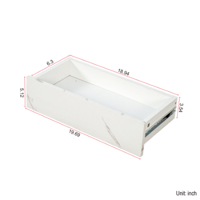 6.93IN High LED Coffee Table,Modern Coffee Table For Living Room,Living Room Tables,Large Living Room Furniture,LED Lights