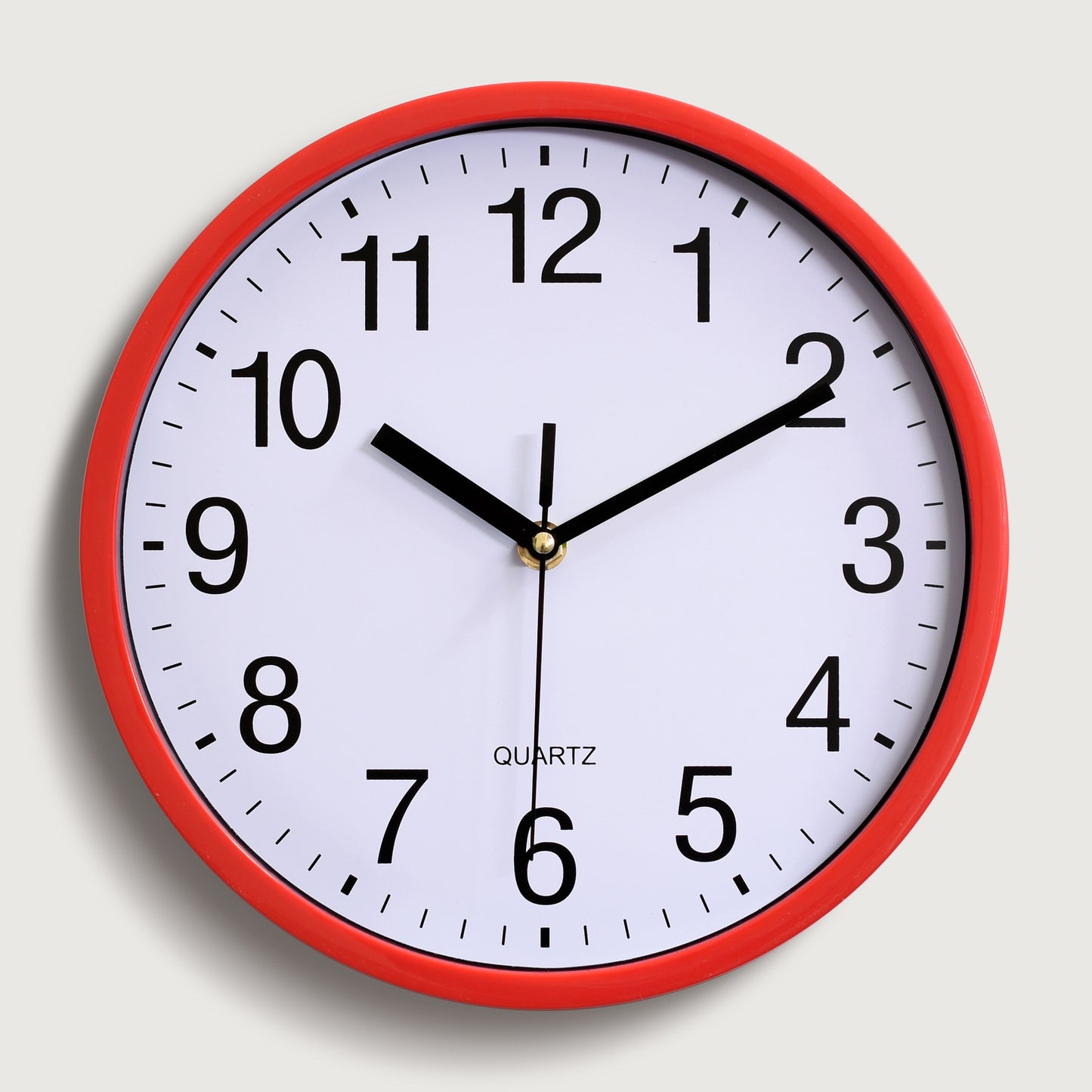 10 Inch 25CM Plastic Wall Clock Quartz Clock Bedroom Living Room Wall Clock